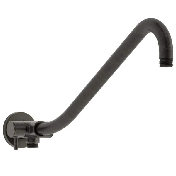 KOHLER Gooseneck Rainhead Arm with 2-Way Diverter in Oil-Rubbed Bronze