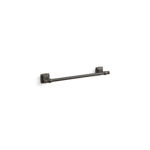 KOHLER Grand 18 in. Wall Mounted Towel Bar in Oil Rubbed Bronze