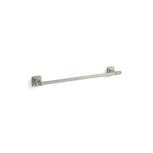 KOHLER Grand 24 in. Wall Mounted Towel Bar in Vibrant Brushed Nickel