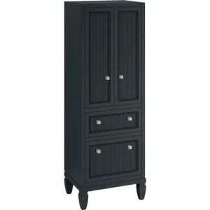 KOHLER Hearthaven 24 in. W Linen Cabinet in Slate Grey