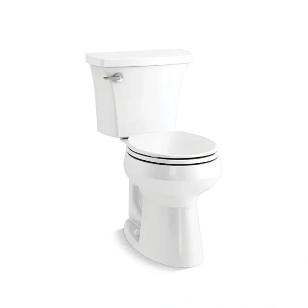 KOHLER Highline 12 in. Rough In 2-Piece 1.1 GPF Dual Flush Elongated Toilet in White Seat Not Included