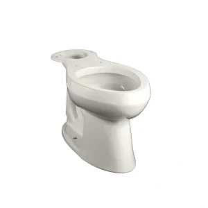 KOHLER Highline 12 in. Rough In Elongated Chair Height Toilet Bowl Only in White, Seat Not Included T726940559