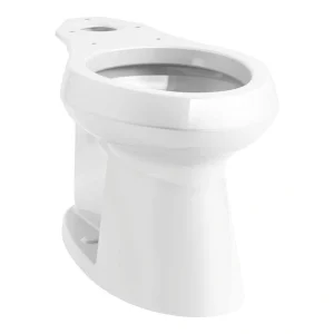 KOHLER Highline 12in. Rough In Elongated Chair Height Toilet Bowl Only with Concealed Trapway in White, Seat Not Included