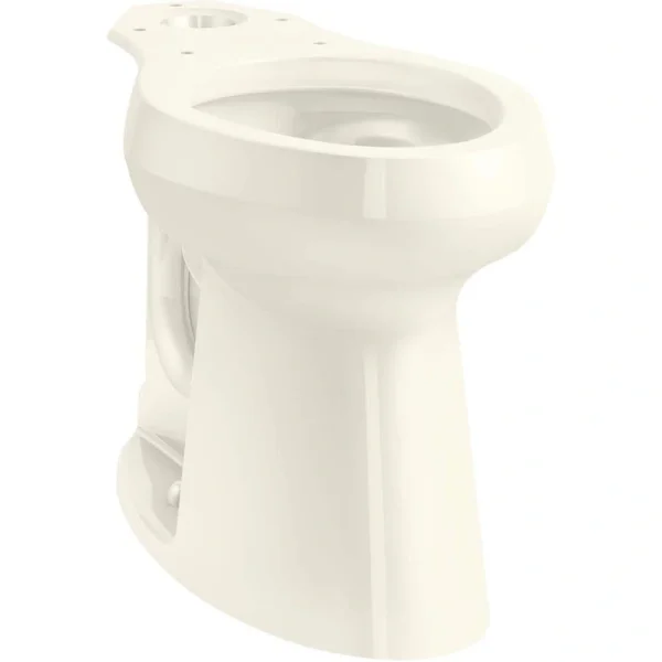 KOHLER Highline Extra Tall 12 in. Rough In Elongated Toilet Bowl Only in Biscuit, Seat Not Included
