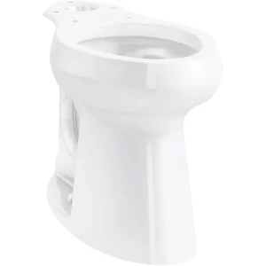 KOHLER Highline Extra Tall 12 in. Rough In Elongated Toilet Bowl Only in White, Seat Not Included