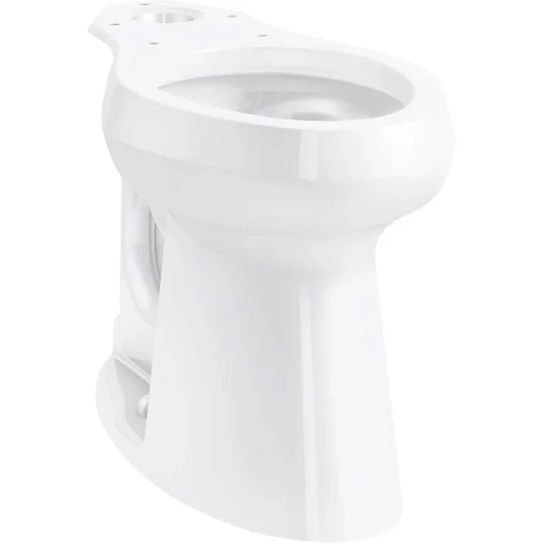 KOHLER Highline Extra Tall 12 in. Rough In Elongated Toilet Bowl Only in White, Seat Not Included