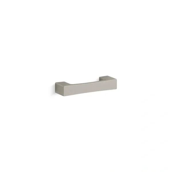 KOHLER Honesty 3 in. (76 mm) Center-to-Center Vibrant Brushed Nickel Drawer Bar Pull