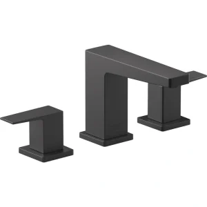 KOHLER Honesty 8 in. Widespread Double Handle Bathroom Faucet in Matte Black