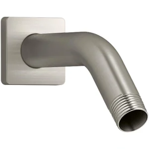 KOHLER Honesty Shower Arm and Flange, Vibrant Brushed Nickel