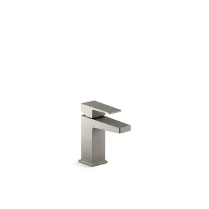 KOHLER Honesty Single Hole Single-Handle Bathroom Faucet with Lever Handle in Vibrant Brushed Nickel