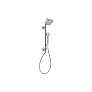 KOHLER HydroRail-S Shower Column Kit with Artifacts, 1.75 GPM in Polished Chrome