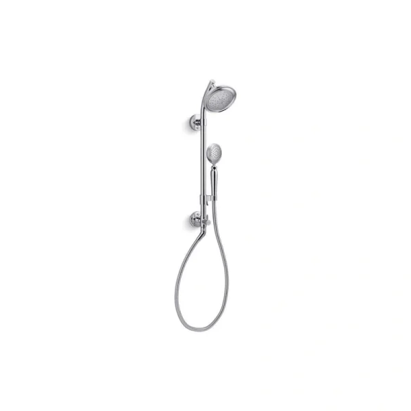 KOHLER HydroRail-S Shower Column Kit with Artifacts, 1.75 GPM in Polished Chrome