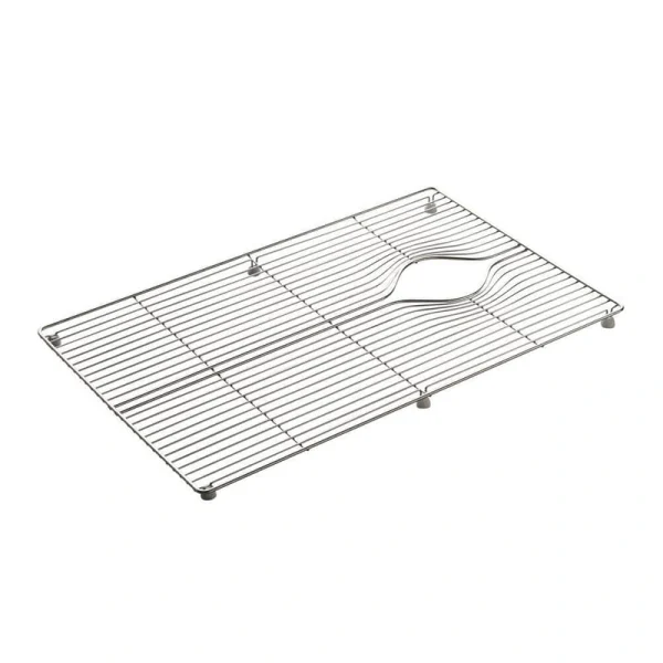 KOHLER Indio 24.375 in. x 15 in. Stainless Steel Sink Rack