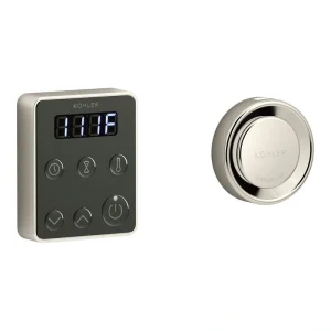KOHLER Invigoration Steam Bath Generator Control Kit in Vibrant Polished Nickel
