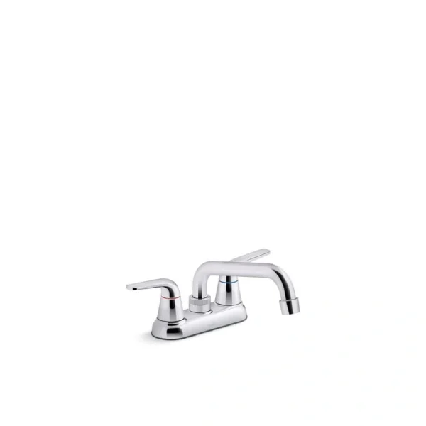 KOHLER Jolt 2-Handle Utility Sink Faucet in Polished Chrome T726941366