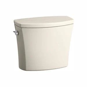 KOHLER Kelston 1.28 GPF Single Flush Toilet Tank Only with AquaPiston Flushing Technology in Biscuit