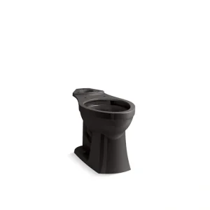 KOHLER Kelston Elongated Toilet Bowl Only in Black