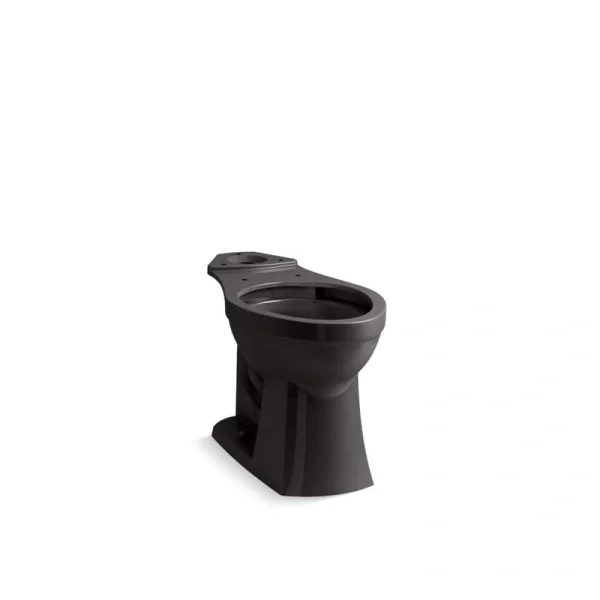 KOHLER Kelston Elongated Toilet Bowl Only in Black