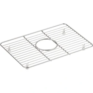 KOHLER Kennon 10-5/8 in. x 15-9/16 in. Small Sink Rack in Stainless Steel