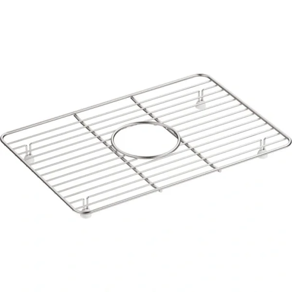 KOHLER Kennon 10-5/8 in. x 15-9/16 in. Small Sink Rack in Stainless Steel