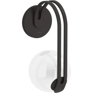 KOHLER Kraga 1-Light Matte Black Wall Sconce