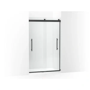 KOHLER Levity Plus 45-48 in. W x 78 in. H with 5/16 in. Thick Sliding Frameless Shower Door Crystal Clear Glass T726938581
