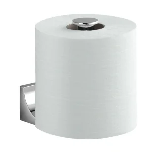 KOHLER Loure Vertical Single Post Toilet Paper Holder in Polished Chrome