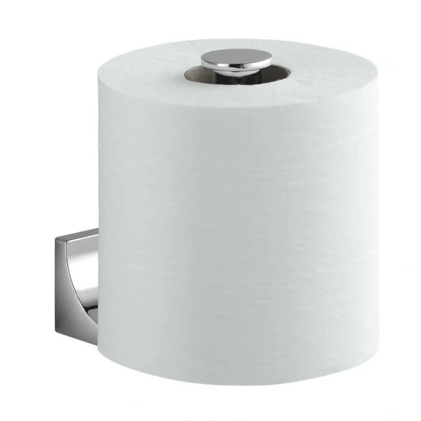 KOHLER Loure Vertical Single Post Toilet Paper Holder in Polished Chrome