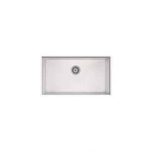 KOHLER Lyric 33 in. Stainless Steel 18 Gauge Undermount Single Bowl Kitchen Sink