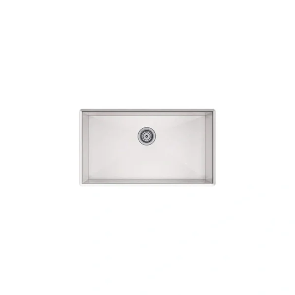 KOHLER Lyric 33 in. Stainless Steel 18 Gauge Undermount Single Bowl Kitchen Sink