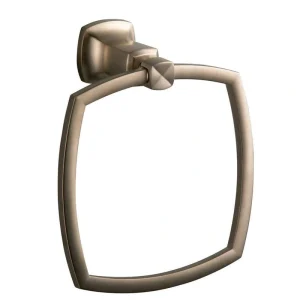KOHLER Margaux Towel Ring in Vibrant Brushed Bronze