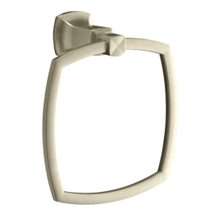 KOHLER Margaux Towel Ring in Vibrant Brushed Nickel
