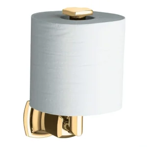 KOHLER Margaux Vertical Wall-Mount Single Post Toilet Paper Holder in Vibrant Brushed Bronze