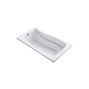 KOHLER Mariposa 66 in. Rectangular Drop-in Whirlpool Bathtub in White