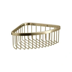 KOHLER Medium Shower Basket in Vibrant French Gold