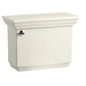 KOHLER Memoirs 1.28 GPF Single Flush Toilet Tank Only with AquaPiston Flush Technology in Biscuit