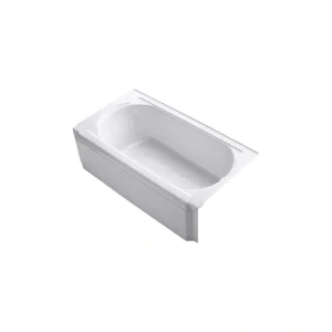 KOHLER Memoirs 60 in. x 34 in. Soaking Bathtub with Right-Hand Drain in White