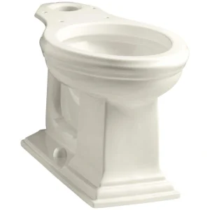 KOHLER Memoirs Comfort Height Elongated Toilet Bowl Only in Biscuit