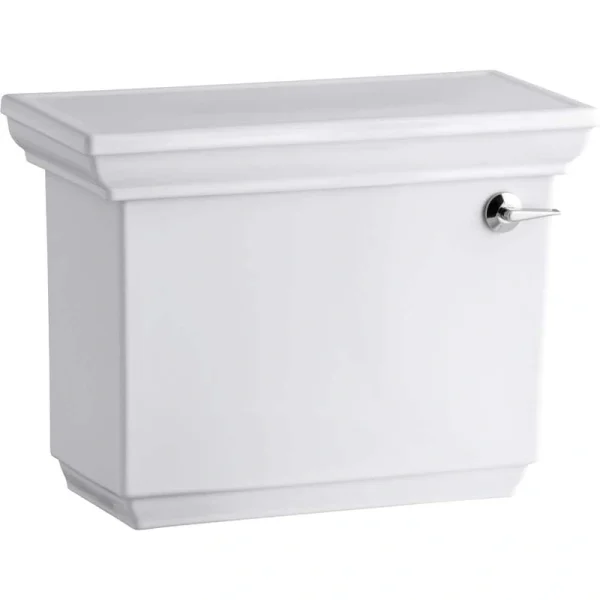 KOHLER Memoirs Stately 1.28 GPF Single Flush Toilet Tank Only with AquaPiston Flush Technology in White