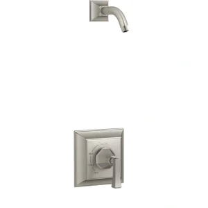 KOHLER Memoirs Stately 1-Handle Rite-Temp Shower Trim Kit Set in Vibrant Brushed Nickel