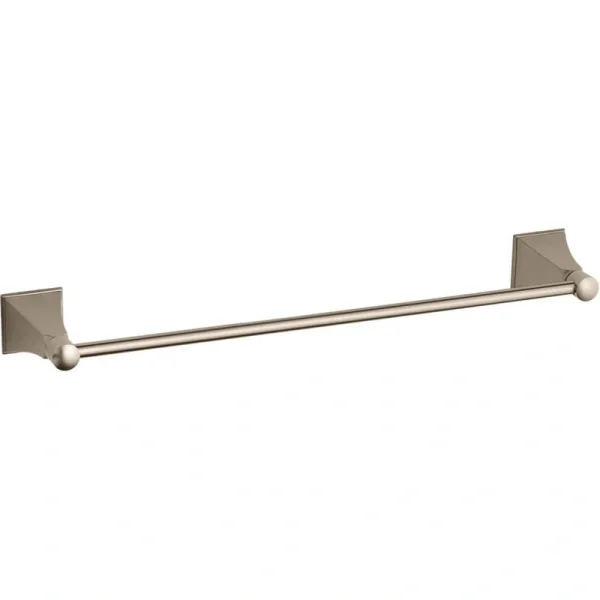 KOHLER Memoirs Stately 18 in. Wall Mounted Towel Bar in Vibrant Brushed Bronze