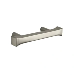 KOHLER Memoirs Stately 3 in. (76 mm) Center-to-Center Vibrant Brushed Nickel Bar Pull