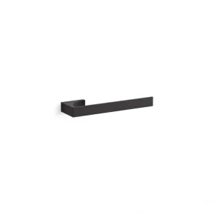 KOHLER Minimal 10.44 in. Wall Mounted Towel Bar in Matte Black