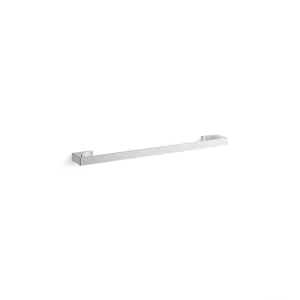 KOHLER Minimal 24 in. Wall Mounted Towel Bar in Polished Chrome