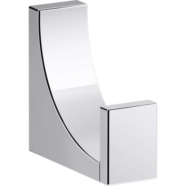 KOHLER Minimal J-Hook Robe Hook in Polished Chrome