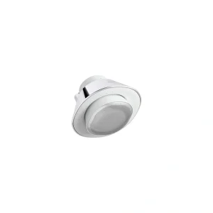 KOHLER Moxie 1-Spray Pattern with 2.5 GPM 5.75 in. Wall Mount Fixed Shower Head Waterproof Bluetooth Speaker in Polished Chrome