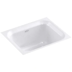 KOHLER Northland White Cast Iron 15 in. Undermount Bar Sink