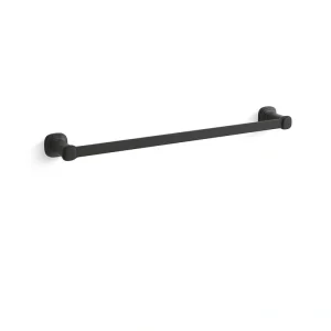 KOHLER Numista 24 in. Towel Bar in Matte Black