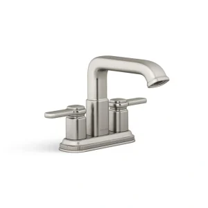 KOHLER Numista 4 in. Centerset 2-Handle Bathroom Faucet in Vibrant Brushed Nickel