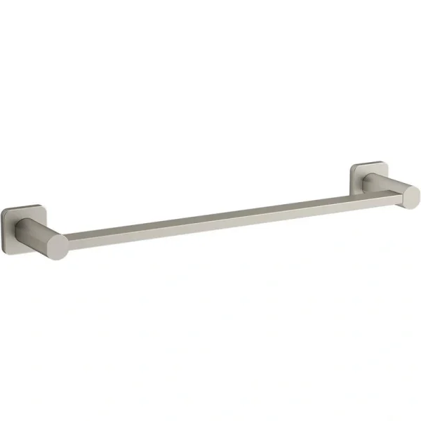 KOHLER Parallel 18 in. Towel Bar in Vibrant Brushed Nickel